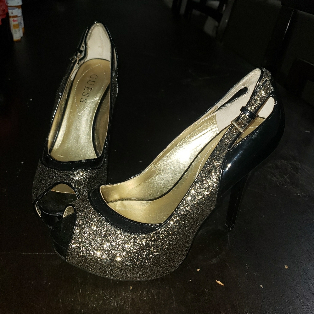 Guess high heels size 6